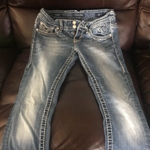 Maurice’s Vigoss jeans. Size 1/2, length 33